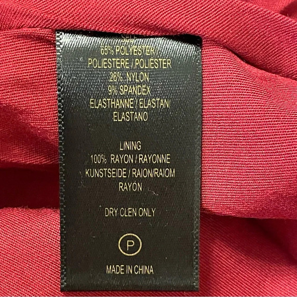 SUNDAY IN BROOKLYN‎ by ANTHROPOLOGIE Labyrinth Print Sleeveless Top in Red Wine - Picture 7 of 7